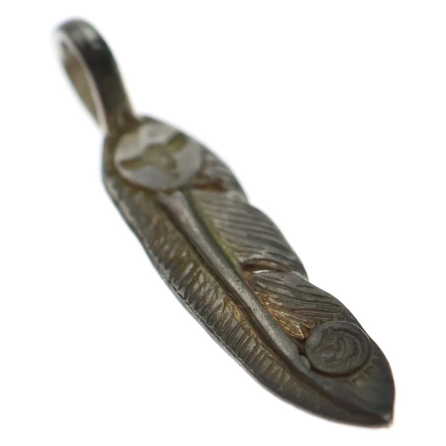 美品 TADY＆KING SV 925 フェザー ペンダントトップ 左向き L タディ&キング TADY&KING フェザー 爪 トップ ネックレス タディ