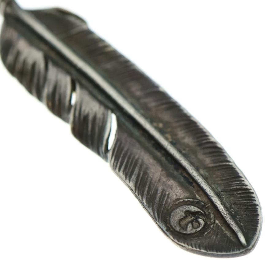 goro's（ゴローズ） 【現行】上金特大フェザー 左向き ネックレス