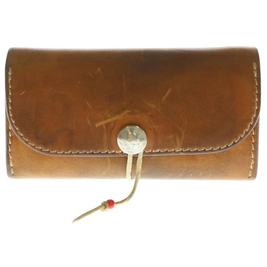 goro's（ゴローズ） 三つ折り長財布 レザーウォレット ブラウン