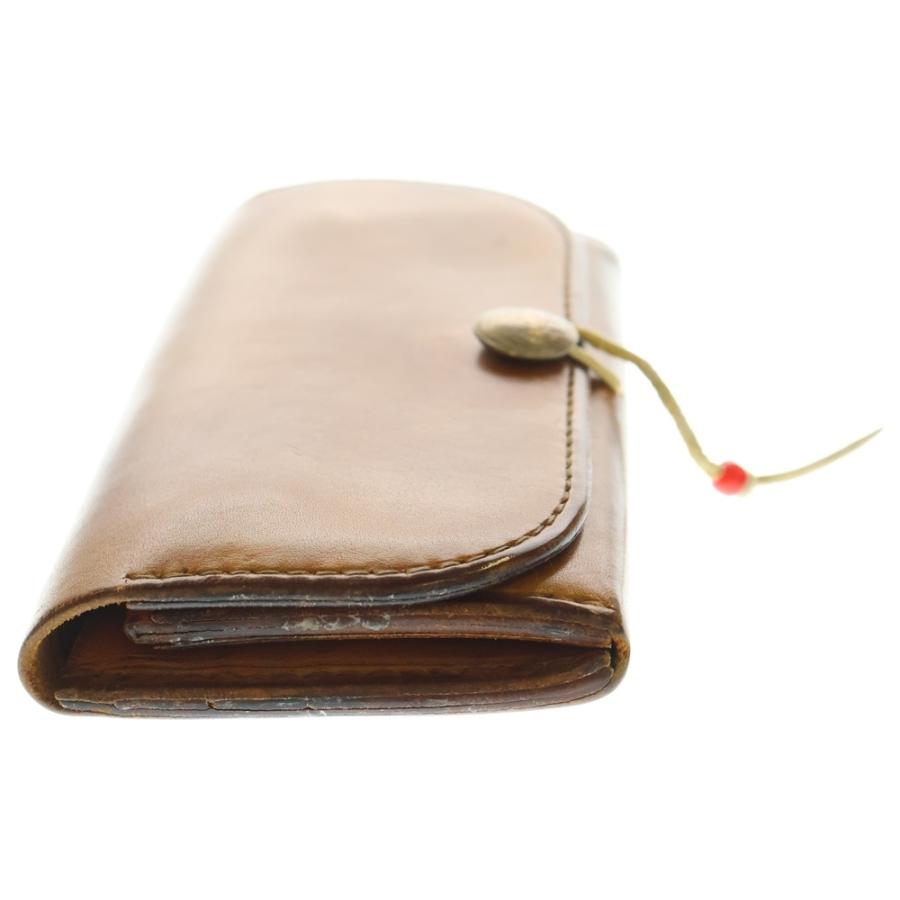 goro's ゴローズ　二つ折り　長財布 ブラウン　正規品 goro's（ゴローズ） 二つ折り長財布 レザーウォレット ブラウン