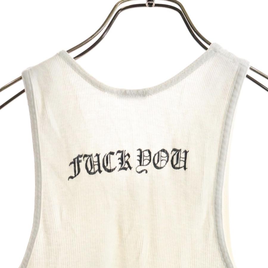 CHROME HEARTS（クロムハーツ） OLD FUCK YOU T BAR TANK TOP ファック
