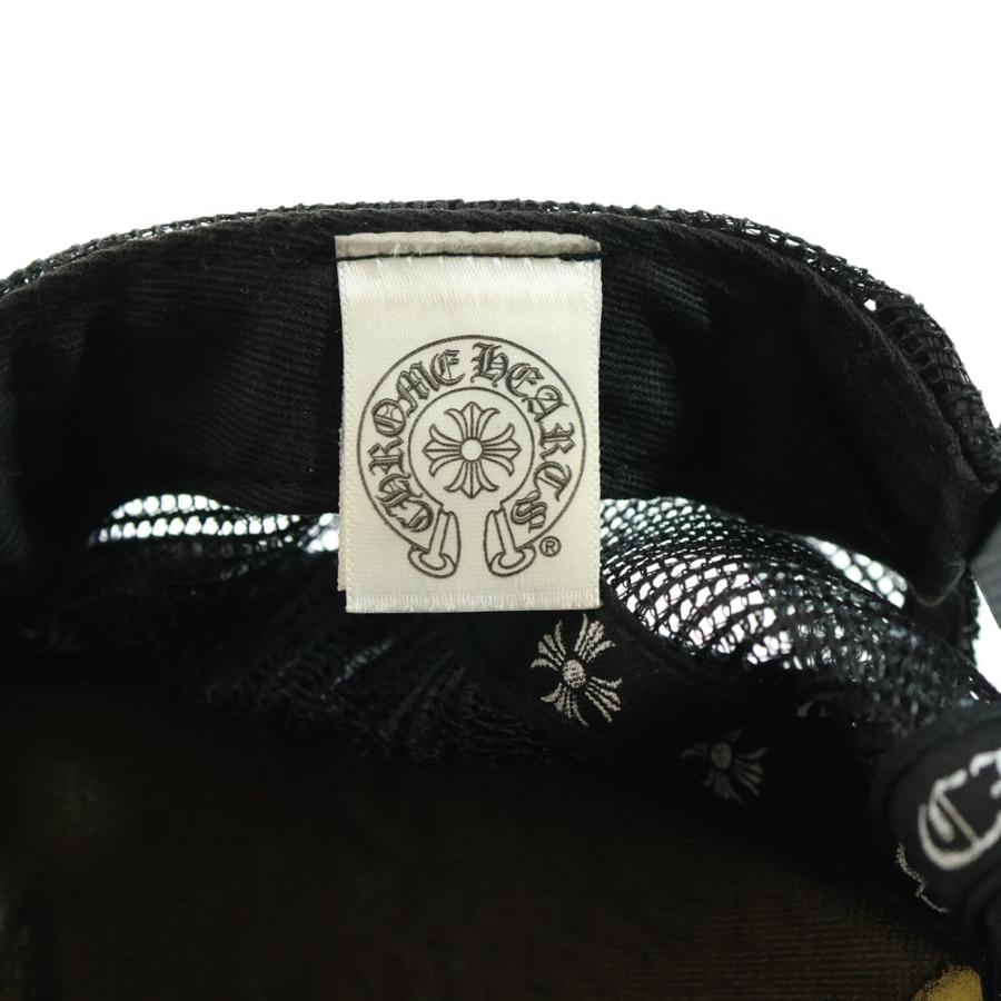 CHROME HEARTS クロムハーツ 3STAR TRUCKER CAP スターレザーパッチ