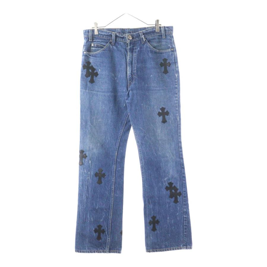 CHROME HEARTS（クロムハーツ） LEVI'S U VNTG JEAN BLU/ORNG TAB 517