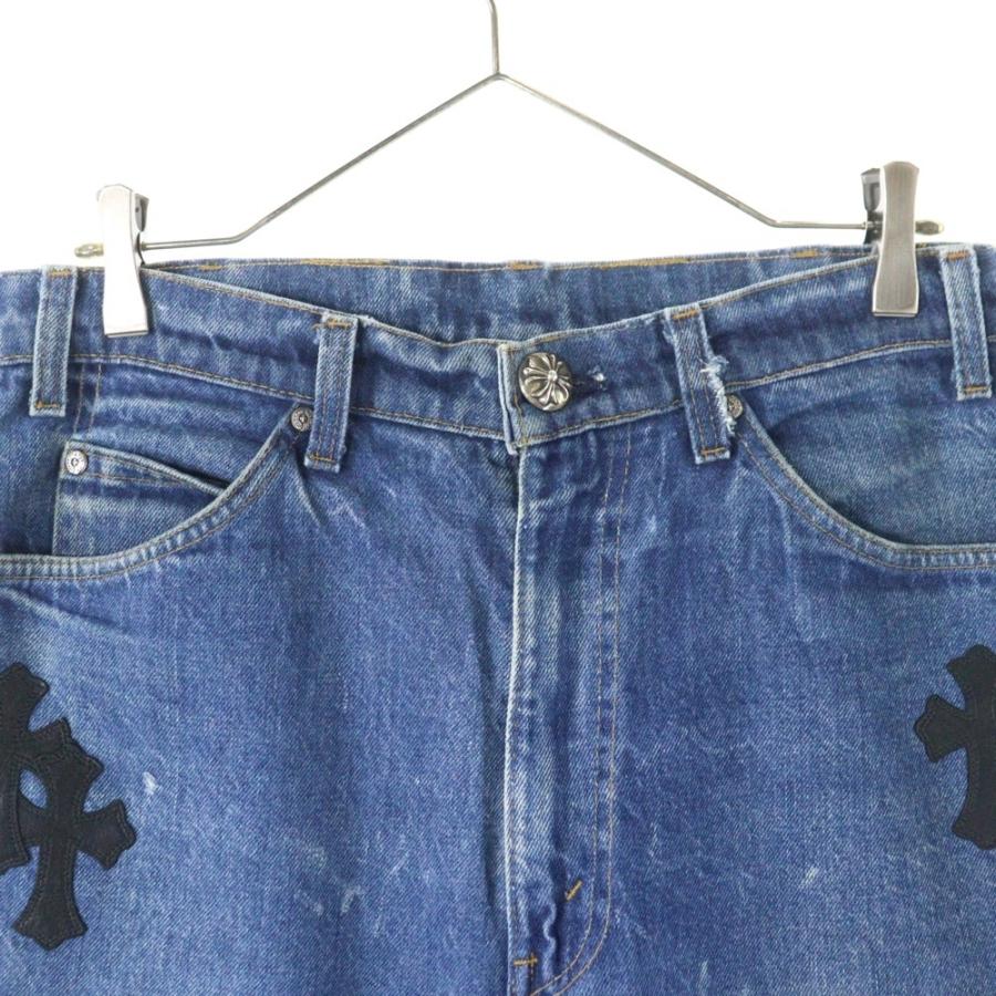 CHROME HEARTS（クロムハーツ） LEVI'S U VNTG JEAN BLU/ORNG TAB 517
