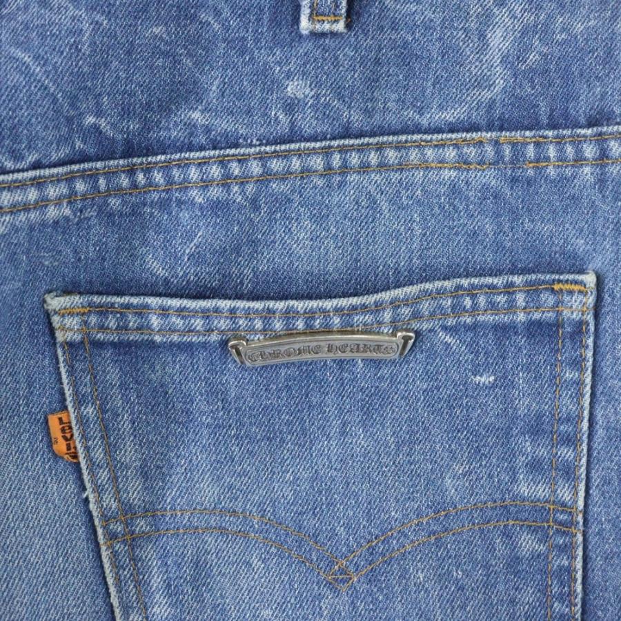 CHROME HEARTS（クロムハーツ） LEVI'S U VNTG JEAN BLU/ORNG TAB 517