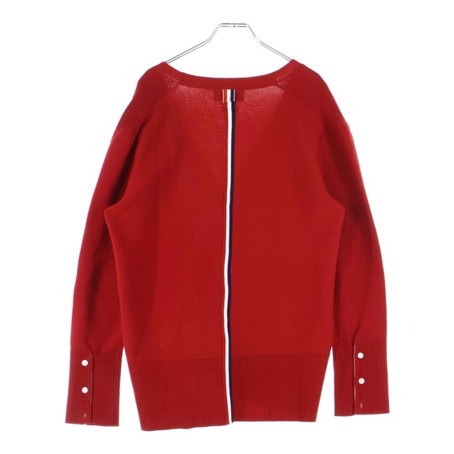 THOM BROWNE（トム ブラウン） トリコロールコットンカーディガン