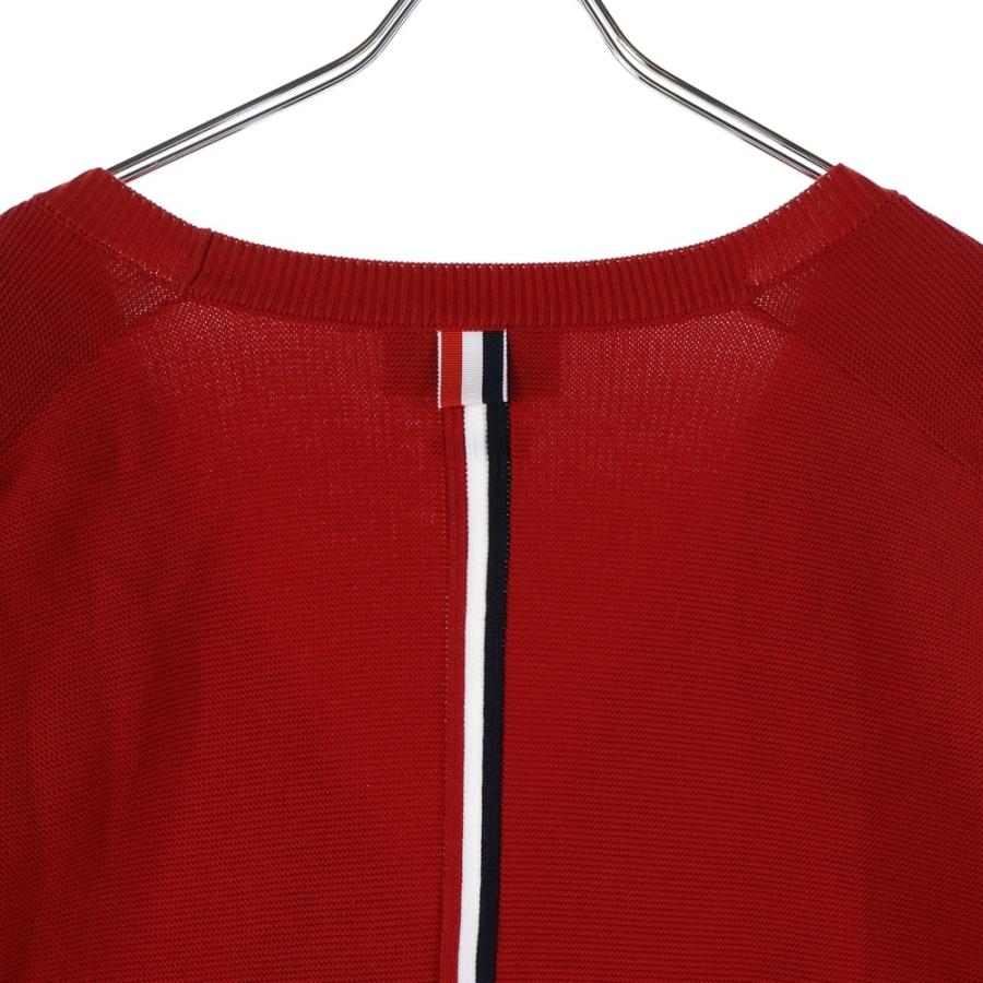 THOM BROWNE（トム ブラウン） トリコロールコットンカーディガン