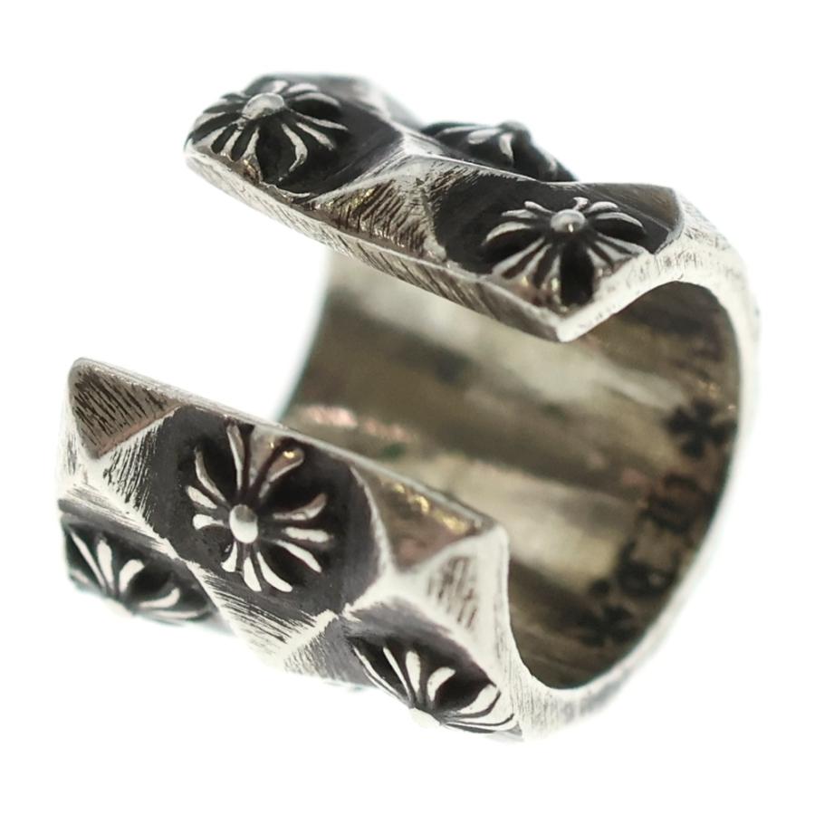 ★定価104000円（7年前）★クロムハーツ CUFF/PYRAM原本無し CHROME HEARTS（クロムハーツ） CUFF PYRAMID CH PLUS ピラミッドCH