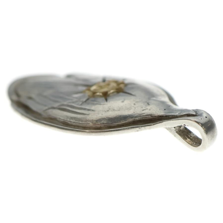 ゴローズ k18付きスプーンネックレス goro's ゴローズ K18付きスプーン ペンダントトップ シルバー/ゴールド