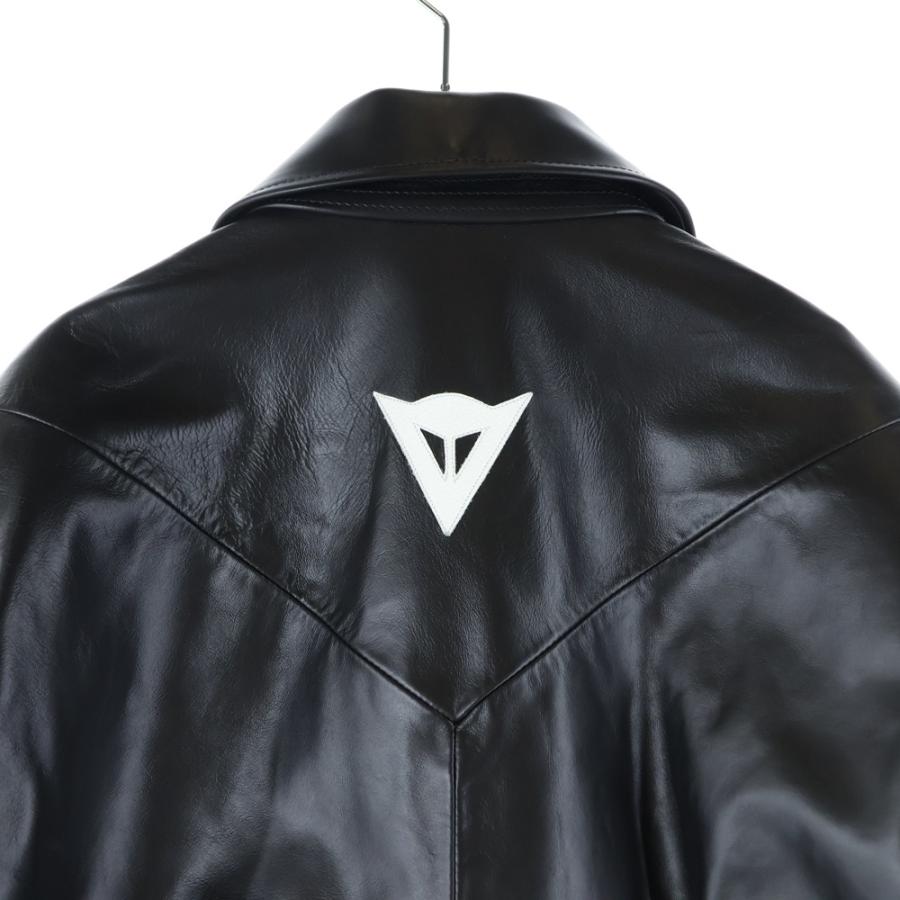 【美品】Y-3 ワイスリー LEATHER HOODY ラムレザー ブルゾン 黒 Y-3（ワイスリー）の「PLEATHER JKT（ブルゾン）」 - WEAR