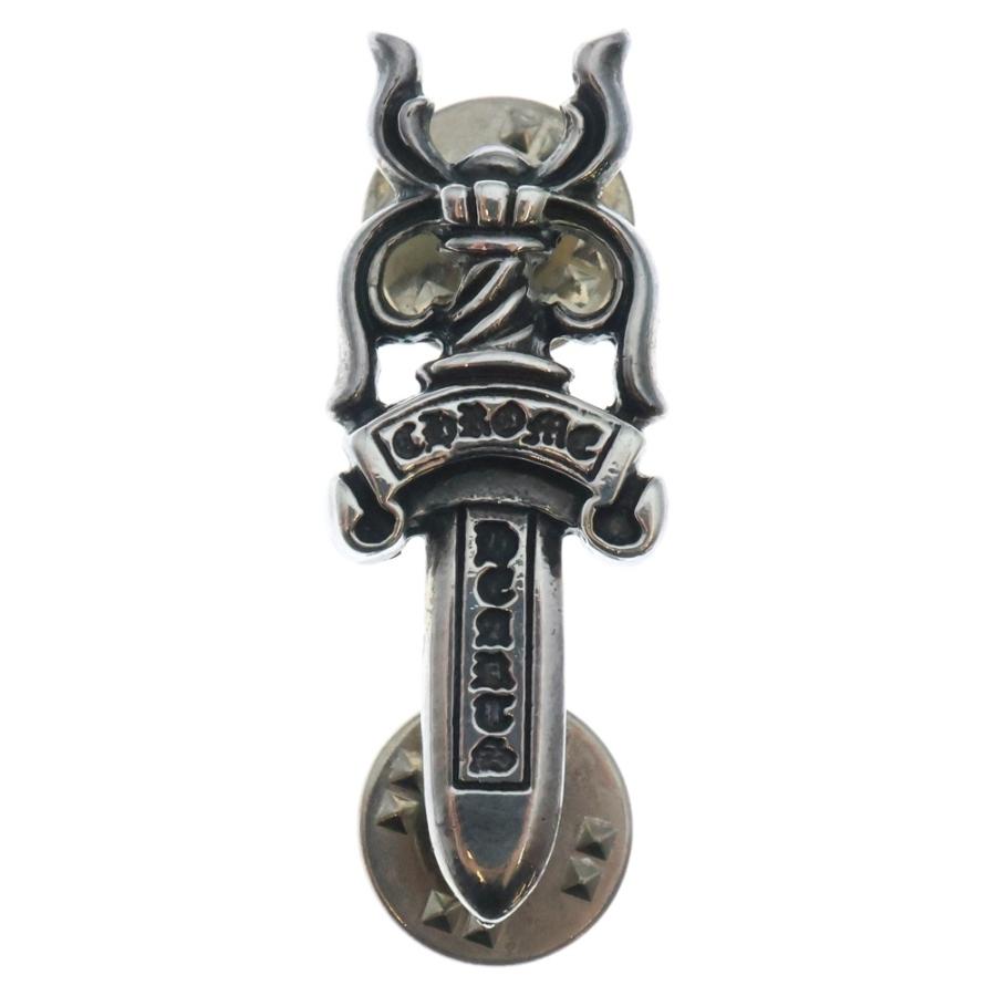 クロムハーツ　ピンバッジ　ダガー CHROME HEARTS（クロムハーツ） PIN 10 DAGGER スティックピン 10