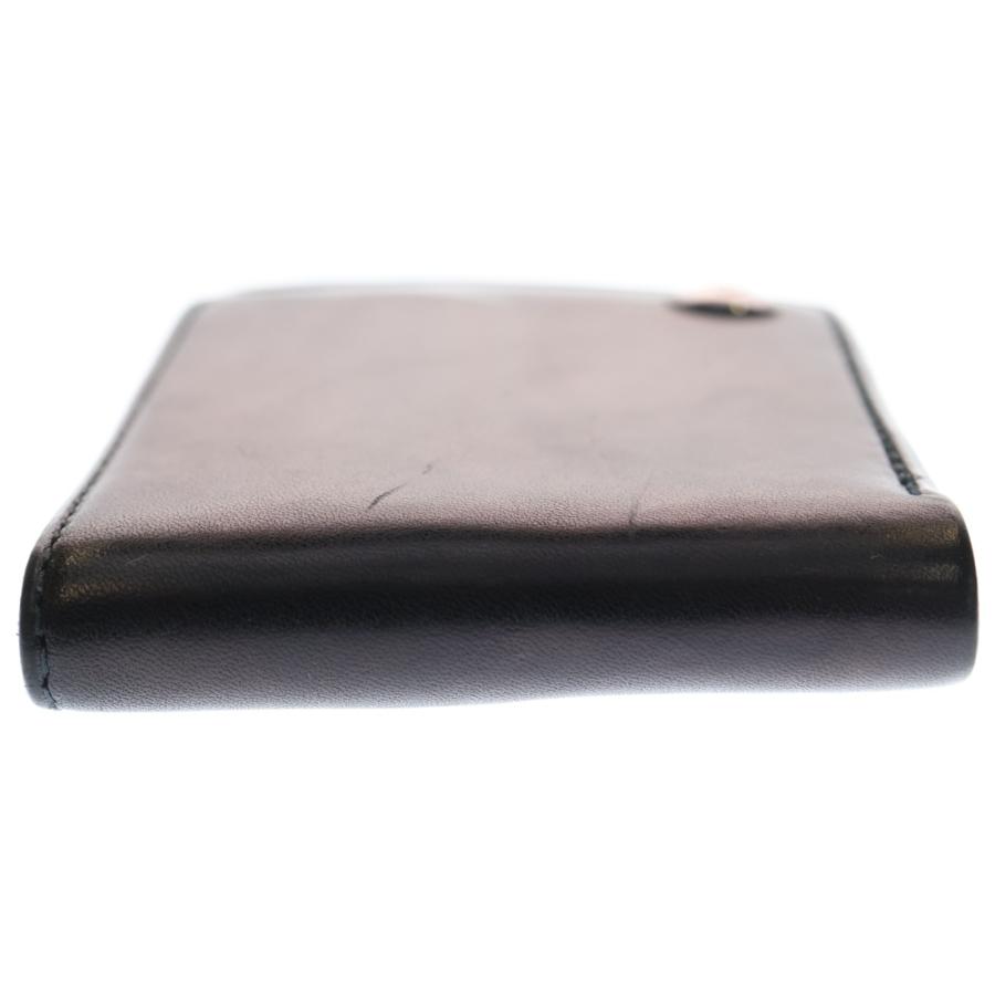 goro's（ゴローズ） 刻印コンチョ付き 二つ折り札入れ ブラック 財布