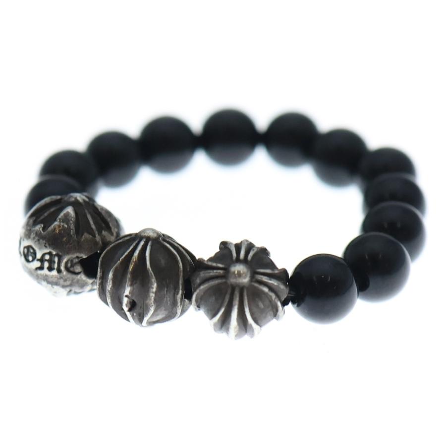 CHROME HEARTS（クロムハーツ） BEAD RING ビーズ オニキス リング