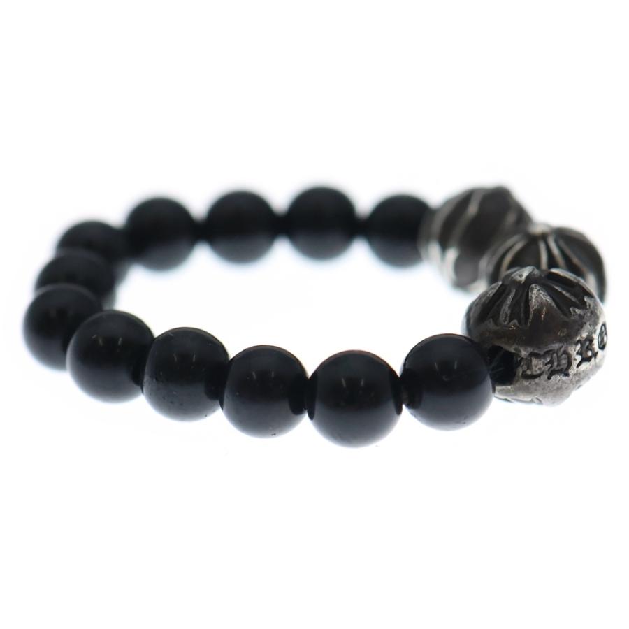 CHROME HEARTS（クロムハーツ） BEAD RING ビーズ オニキス リング