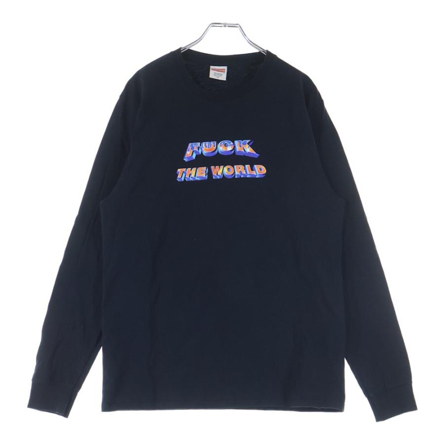 Supreme（シュプリーム） 14SS FTW L/S Tee プリントロゴ長袖Tシャツ