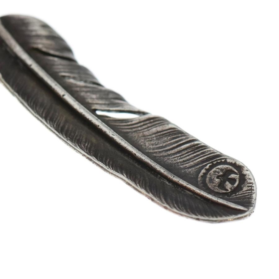 goro's（ゴローズ） 【オールド】上金特大フェザー 右向き ペンダント