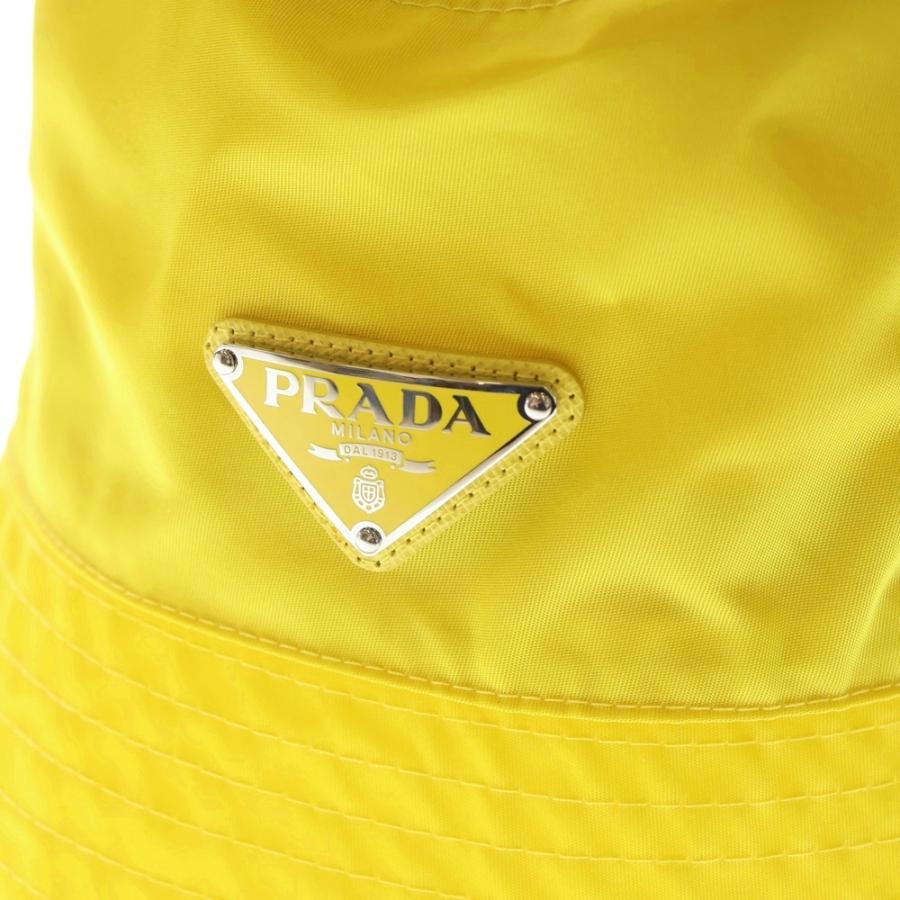 PRADA（プラダ） トライアングルプレートロゴ ナイロンバケットハット