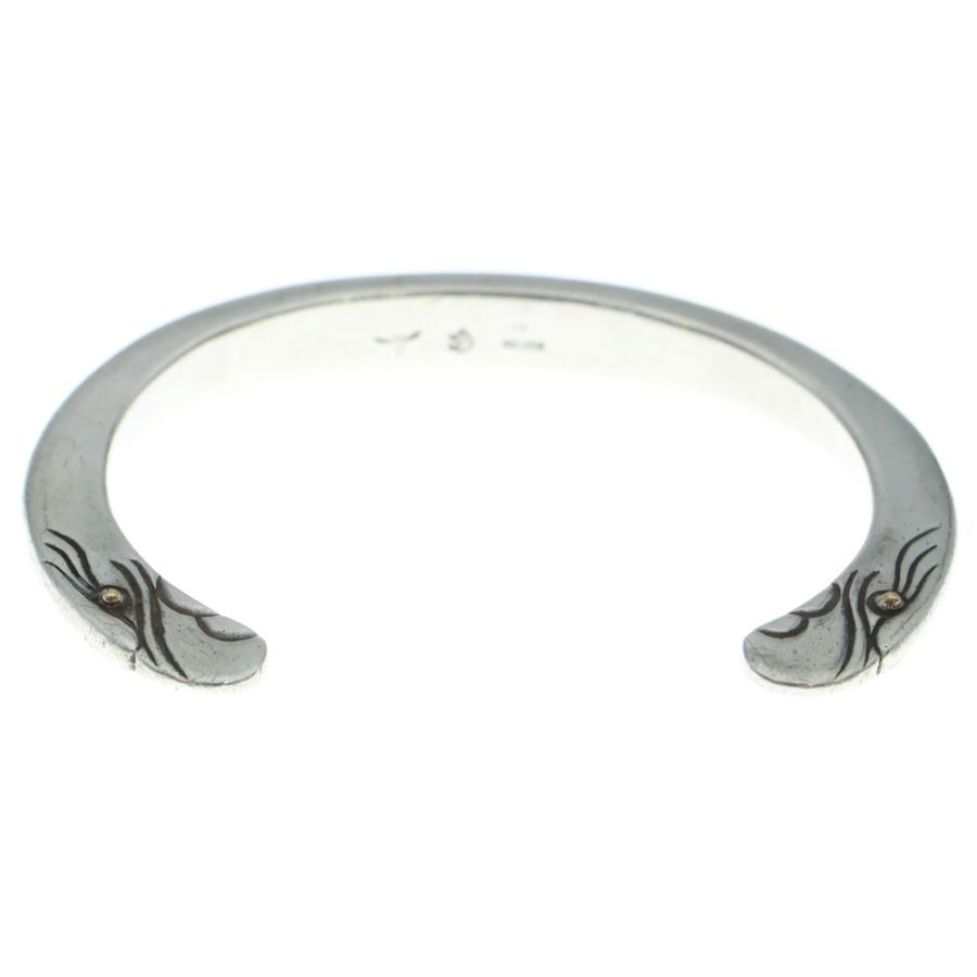 TADY&KING イーグルフェイスバングルプレーン 金目付き L　6543 TADY&KING イーグルフェイスバングルプレーン 金目付き L 6543