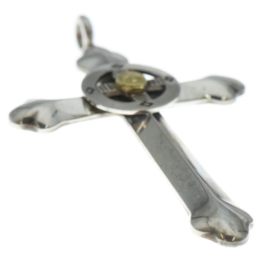 goro's（ゴローズ） メタル付きホイールクロス ペンダントトップ