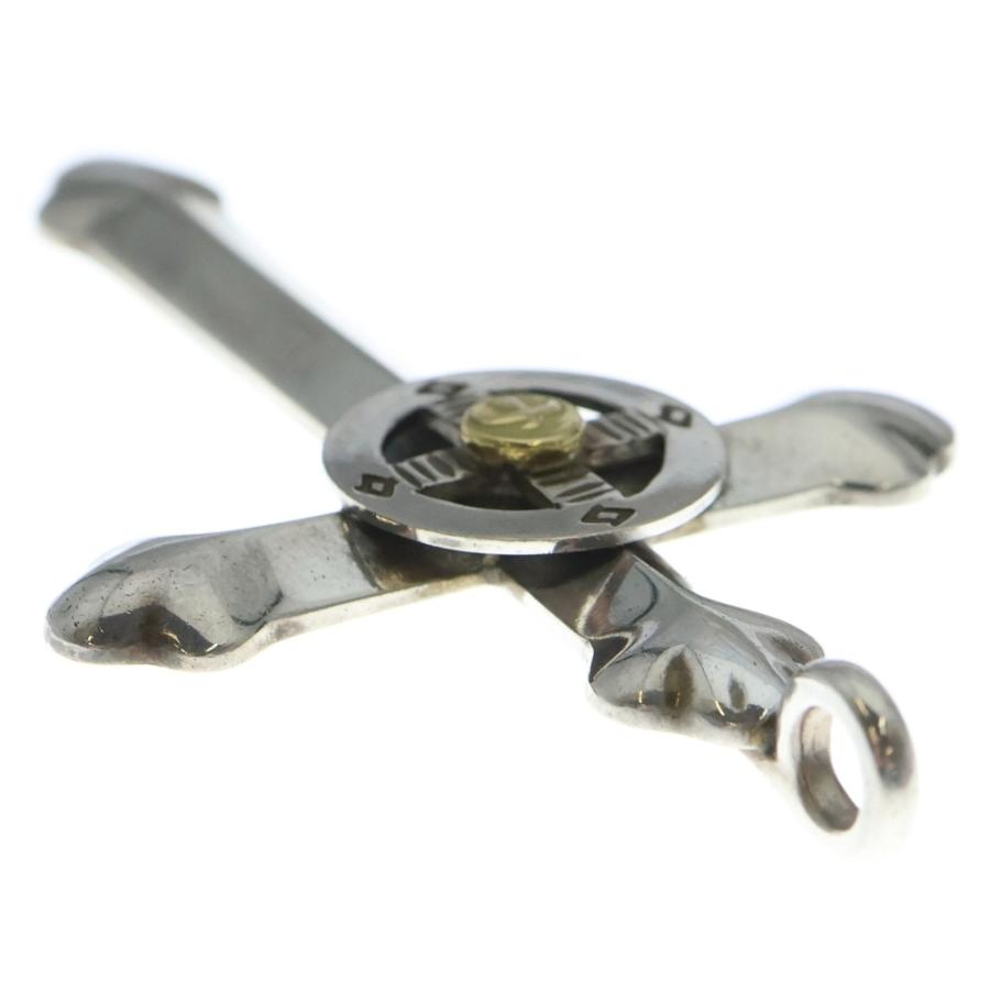 goro's(ゴローズ) メタル付きクロス goro's（ゴローズ） メタル付きホイールクロス ペンダントトップ