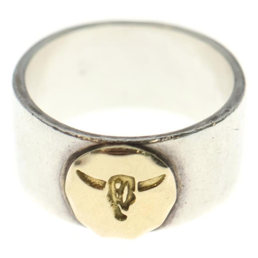 TADY & KING タディアンドキング 平打ちリング K18ロングホーン