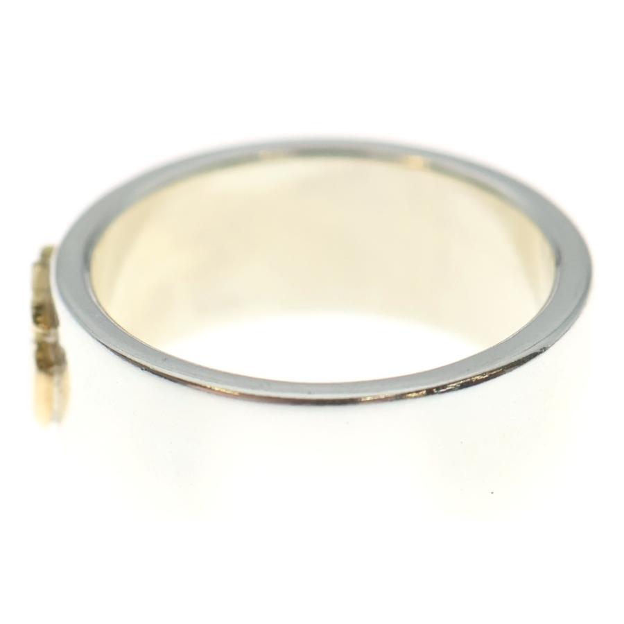 goro's（ゴローズ） 【新品】ローズ平打ちリング シルバー/ゴールド