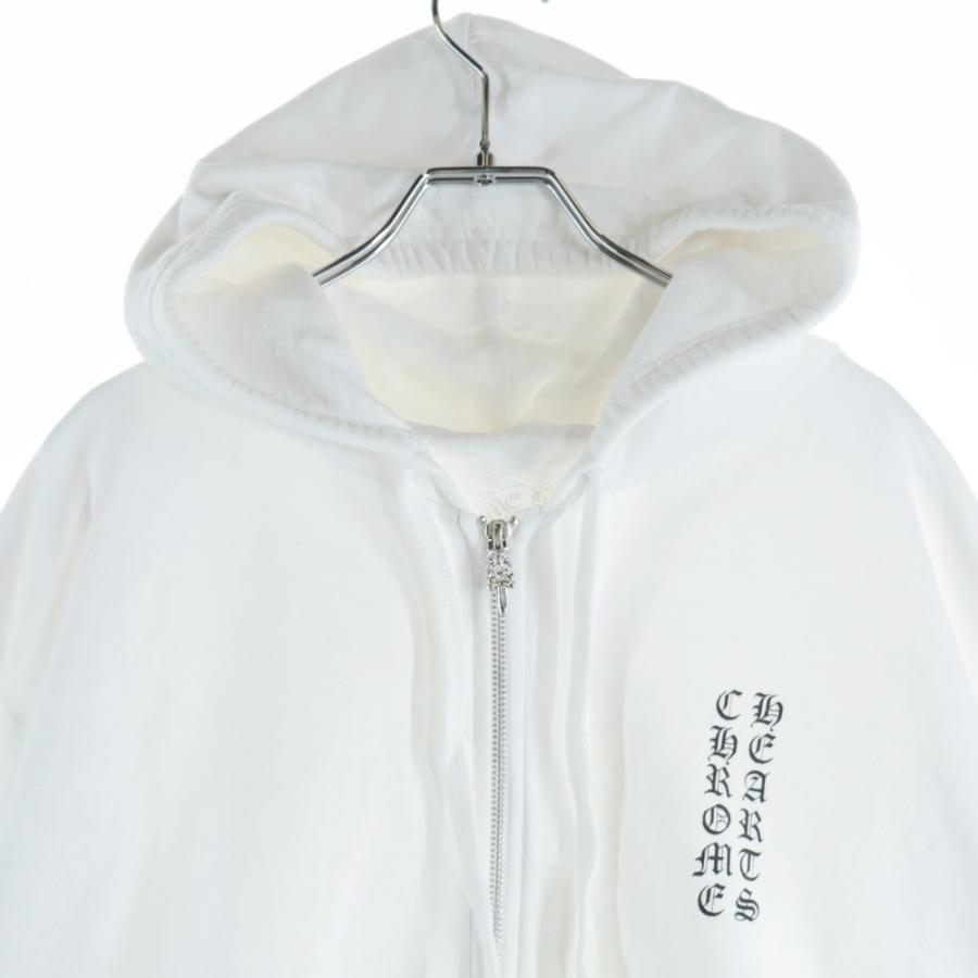 CHROME HEARTS（クロムハーツ） SWTSHRT HD ZIP アームロゴプリント