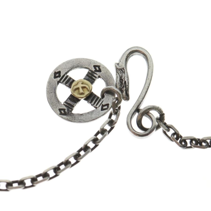 goro's（ゴローズ） メタル付きホイール細角チェーン ネックレス