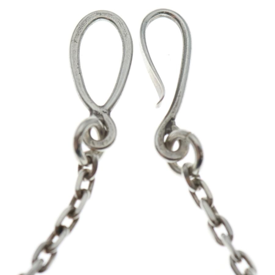 goro's 細角チェーン オールドフック セット ゴローズ OLD goro's（ゴローズ） オールドフック細角チェーンネックレス シルバー