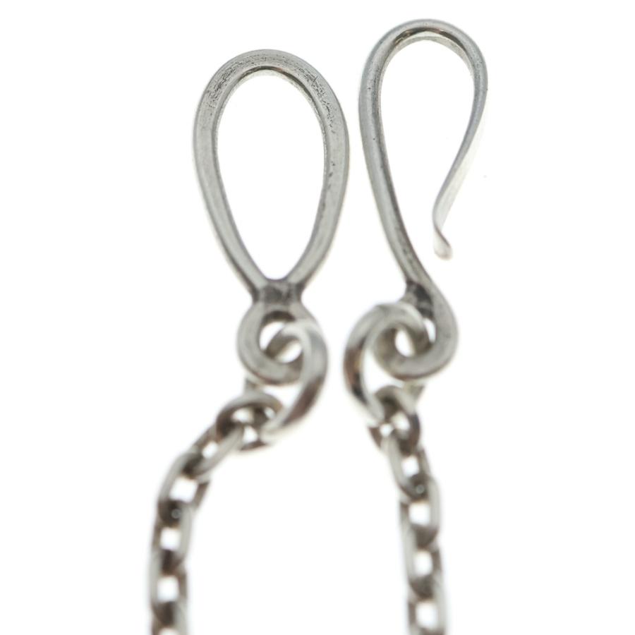 goro's（ゴローズ） オールドフック細角チェーンネックレス シルバー