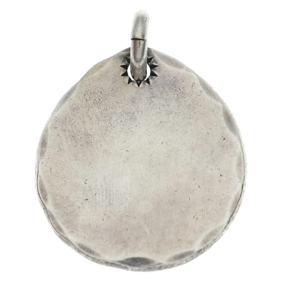 goro's（ゴローズ） たたきメタル中 ペンダントトップ シルバー