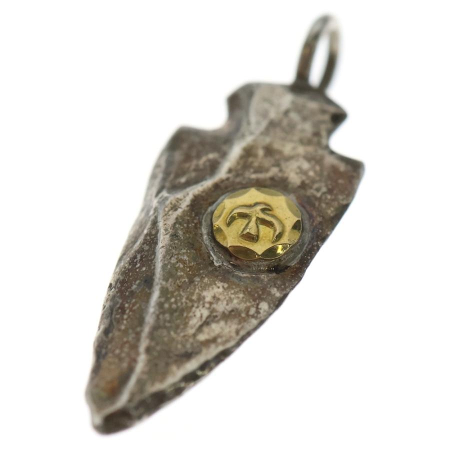 goro's（ゴローズ） 【現行】メタル付き矢じり中 ペンダントトップ