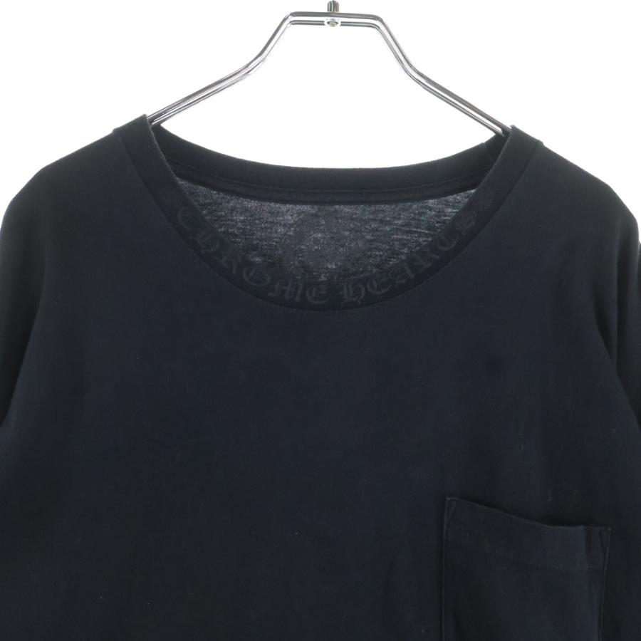 CHROME HEARTS（クロムハーツ） CH LS NECK LOGO TEE ネックロゴ