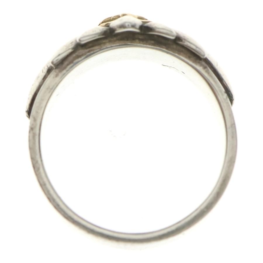 TADY & KING タディアンドキング 平打ちリングリリーSV K18ウルフ