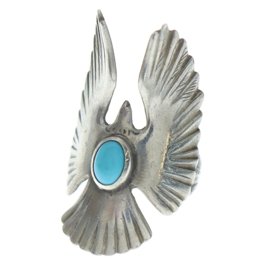 goro's（ゴローズ） ターコイズイーグルリング シルバー/ゴールド