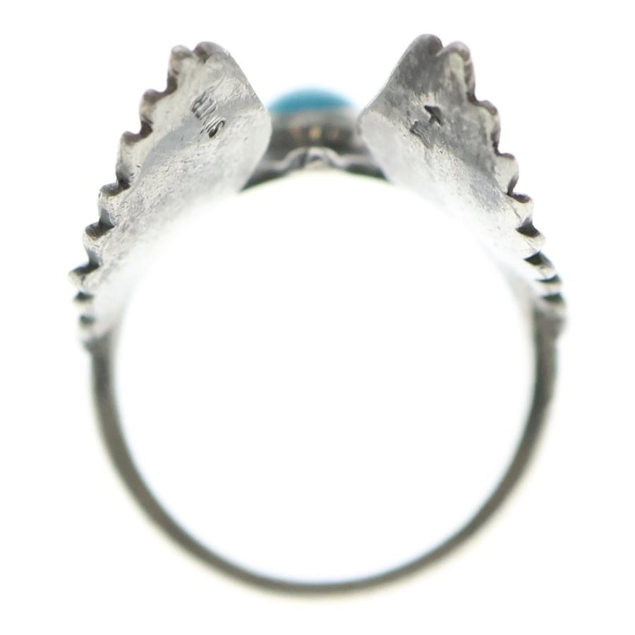 goro's（ゴローズ） ターコイズイーグルリング シルバー/ゴールド