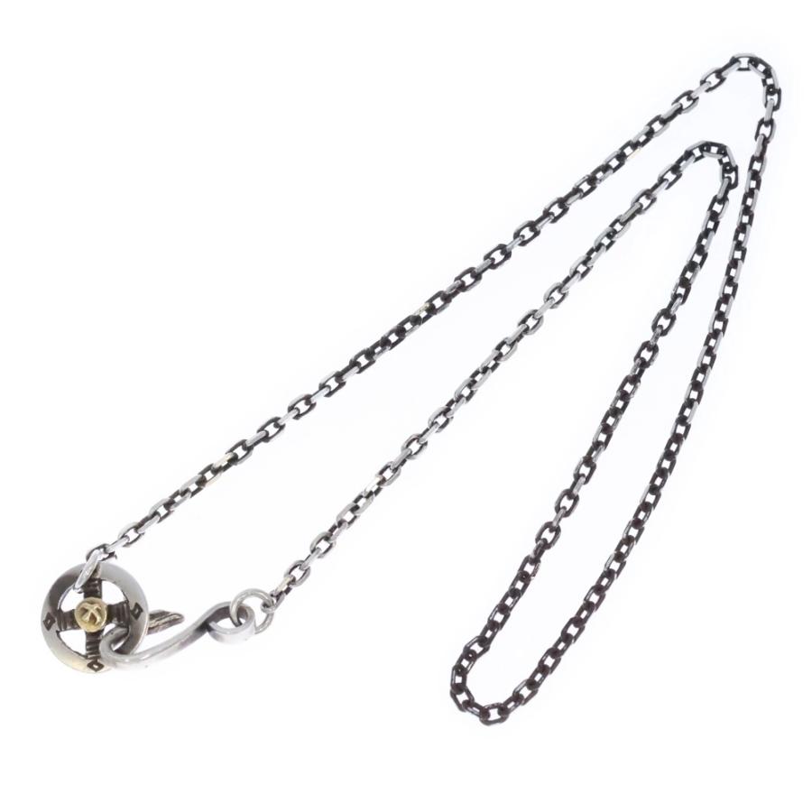 goro's（ゴローズ） メタル付きホイール細角チェーン ネックレス