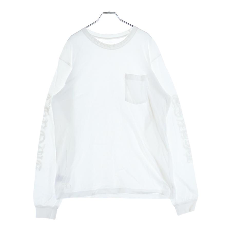 CHROME HEARTS（クロムハーツ） CH LS NECK LOGO TEE ネックロゴ