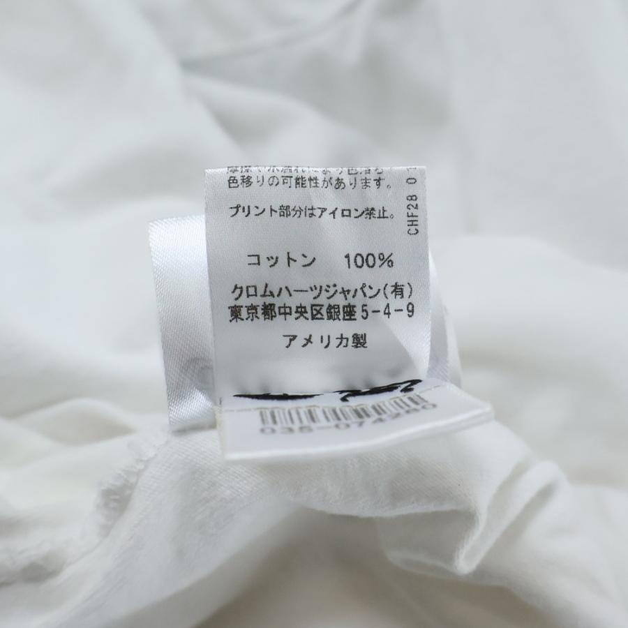 CHROME HEARTS（クロムハーツ） CH LS NECK LOGO TEE ネックロゴ