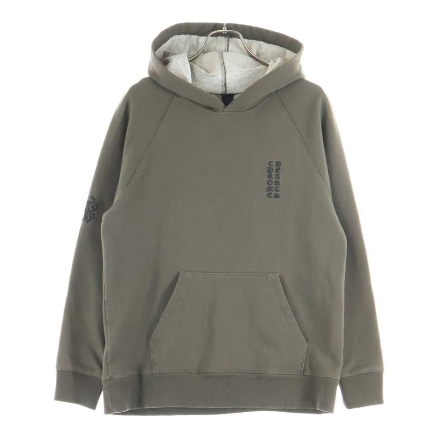 クロムハーツ　パーカー　カーキ CHROME HEARTS（クロムハーツ） GRP Y NOT ワイノット ヴァーティカル