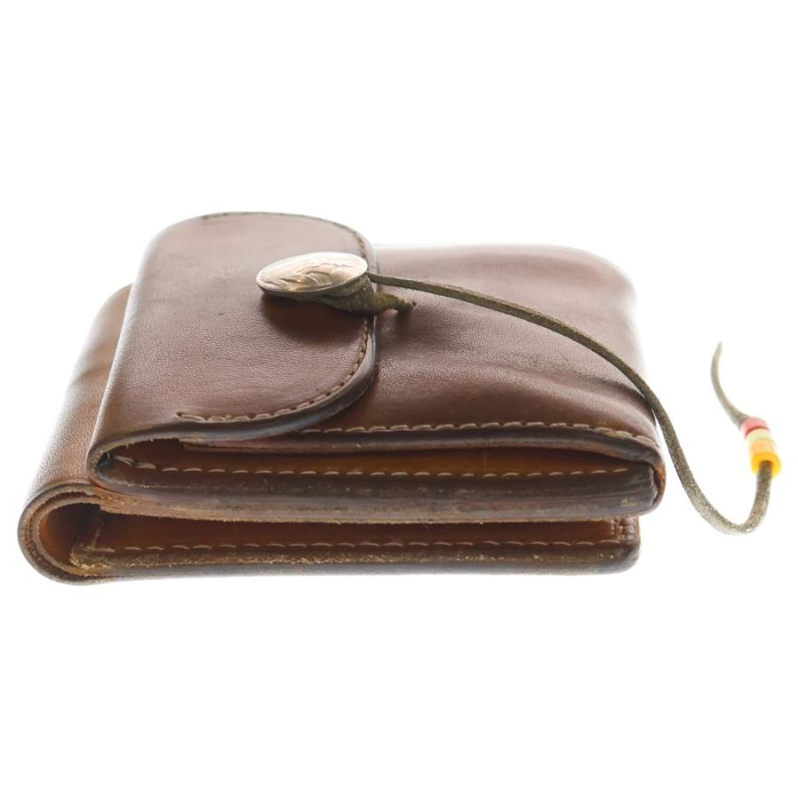 goro's（ゴローズ） 二つ折り レザーウォレット 財布 ブラウン : BRING