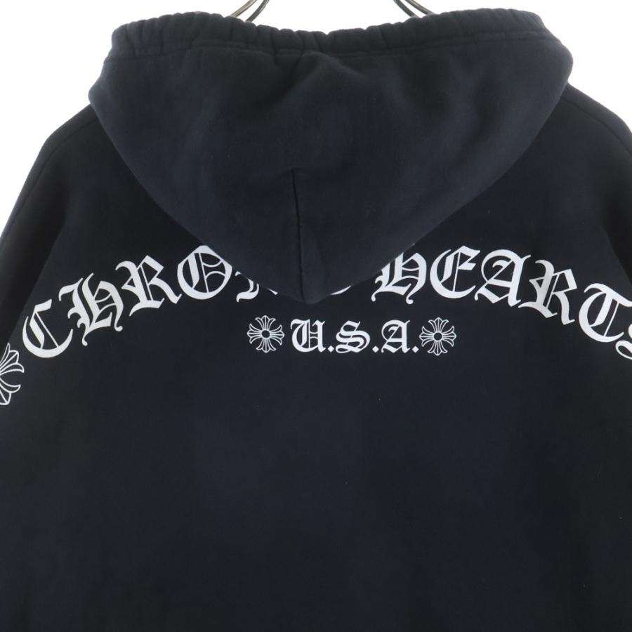 クロムハーツプルオーバー CHROME HEARTS（クロムハーツ） PULLOVER HOODIE ARCH アーチロゴTバー