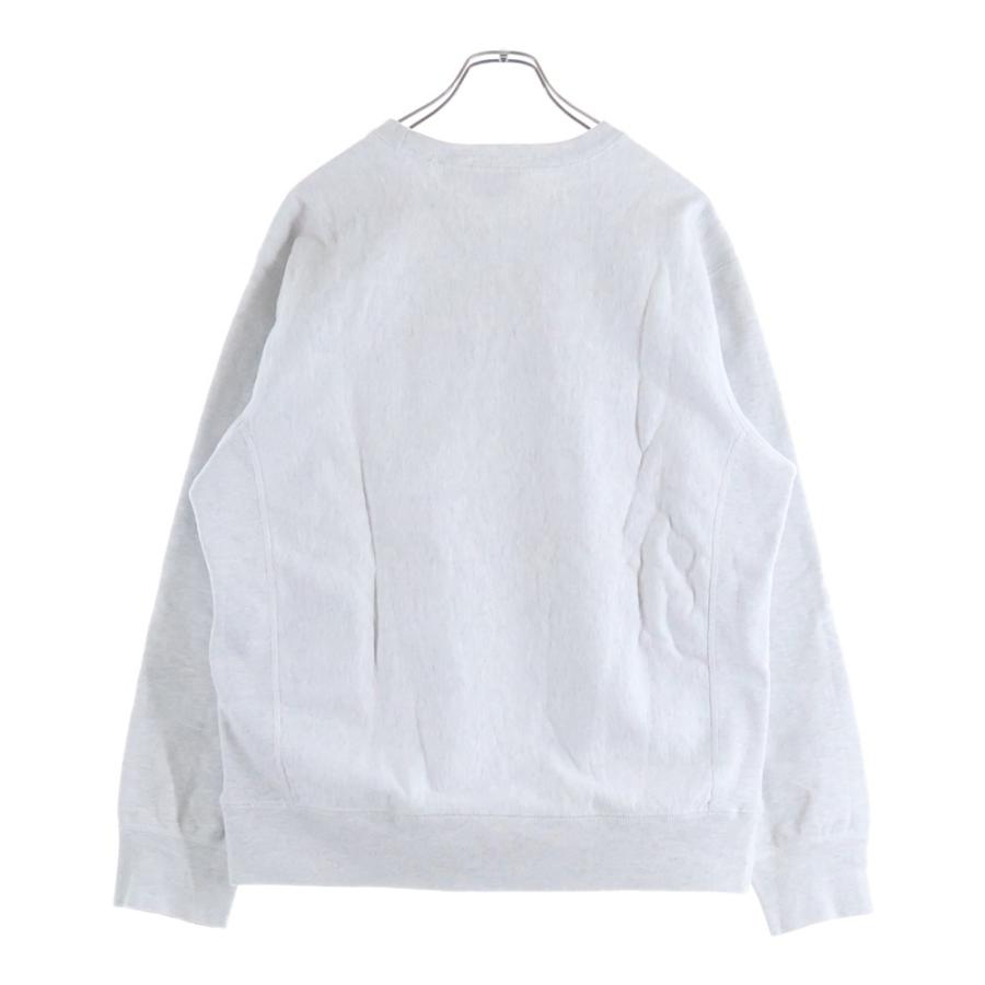 SUPREME シュプリーム 18AW Box Logo Crewneck Sweatshirt ボックスロゴクルーネック長袖スウェットトレーナー グレー_1