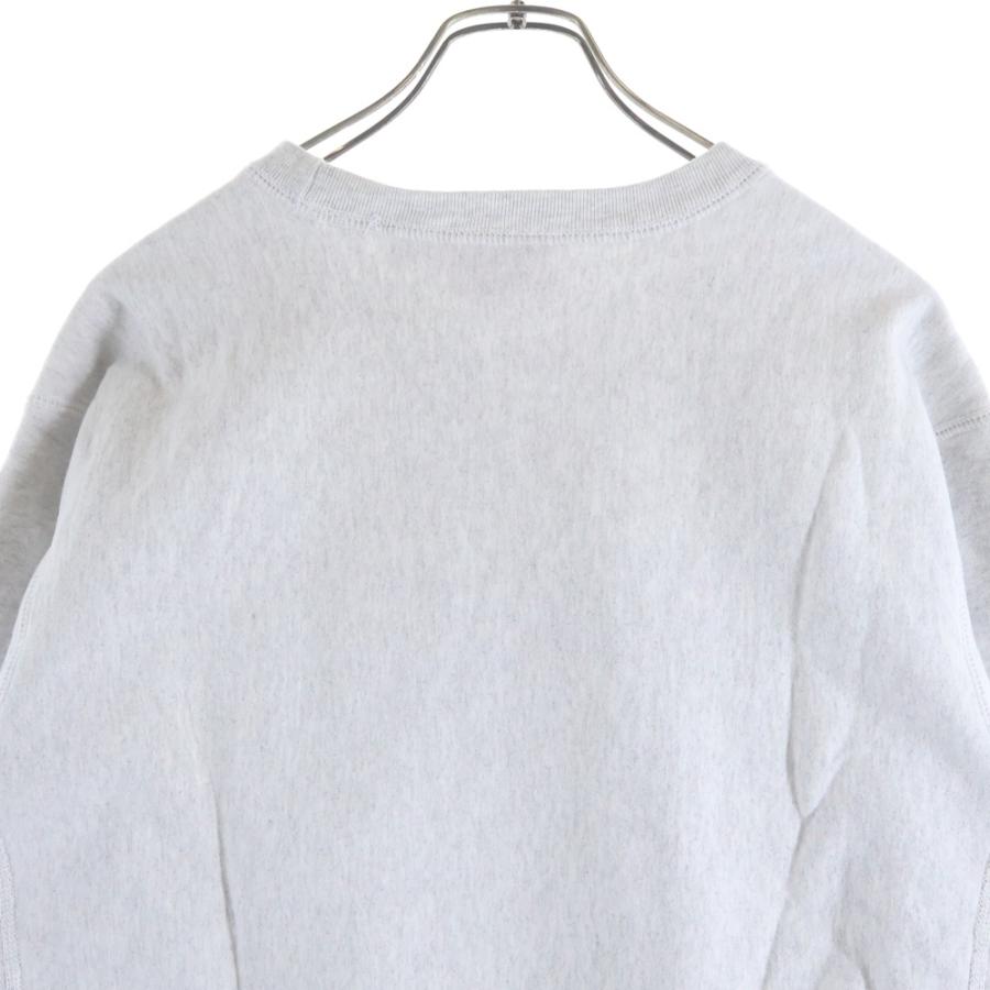 SUPREME シュプリーム 18AW Box Logo Crewneck Sweatshirt ボックスロゴクルーネック長袖スウェットトレーナー グレー_3