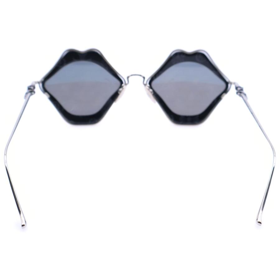 CHROME HEARTS クロムハーツ ×MATTY BOY PRO CHOMPER マッティボーイ チョンパー メタルフレームサングラス 眼鏡 シルバー/ブラック CHROME HEARTS（クロムハーツ） ×MATTY BOY PRO CHOMPER マッティ