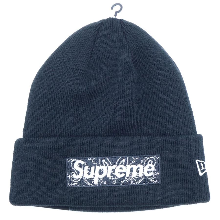 Supreme ニット帽 バンダナ ボックスロゴ 2019AW Supreme（シュプリーム） 19AW ×New Era Bandana Box Logo Beanie