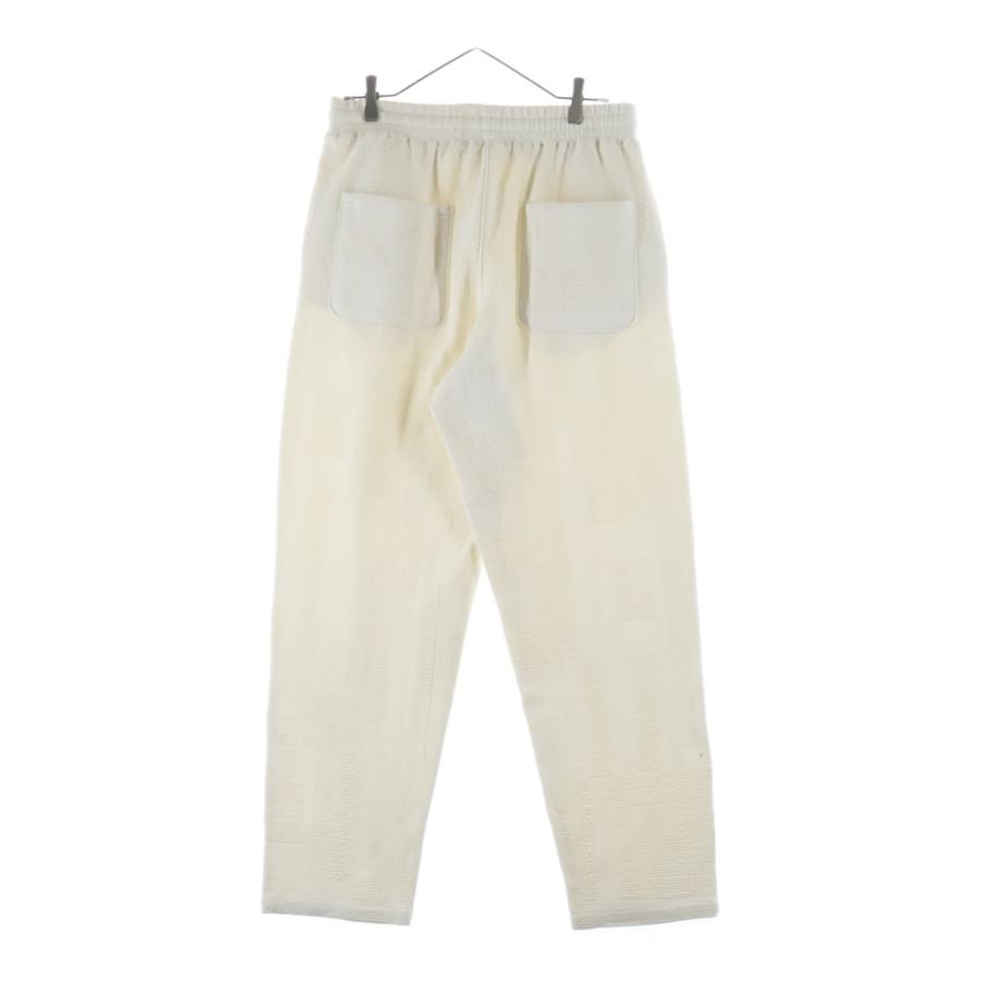 KITH キス 24SS Geometric Knit Elmhurst Pant ジオメトリックニットロングパンツ アイボリー KITH（キス） 24SS Geometric Knit Elmhurst Pant ジオメトリック