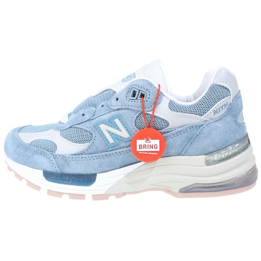 New Balance（ニューバランス） ×KITH 992 Aegean Blue/Shadow Gray 