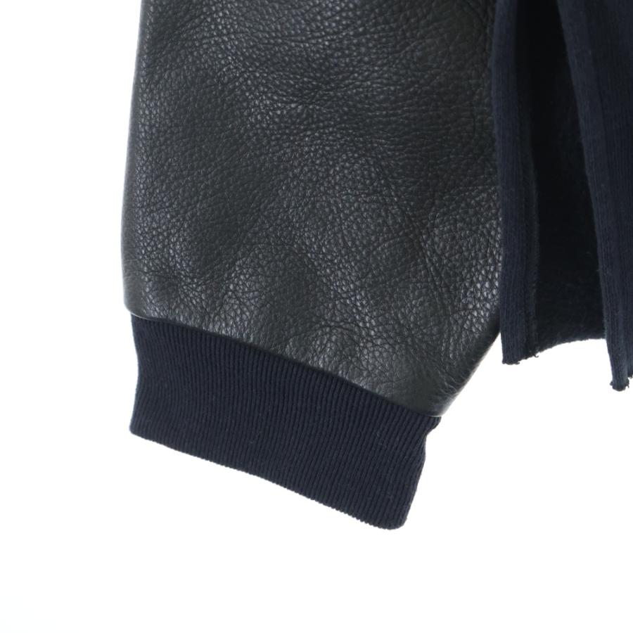 CHROME HEARTS（クロムハーツ） Y NOT クロスパッチ付きレザー切り替え
