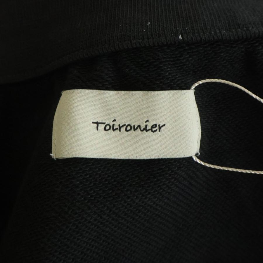 Toironier トワロニエ 25AW Half Zip Sweat Shirts ハーズジップスウェットトレーナー 2530008 グレー_6